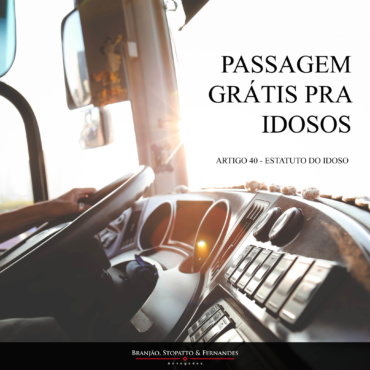 Passagem grátis pra idosos