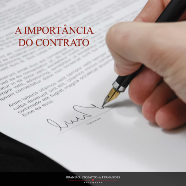 A importância do contrato