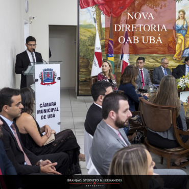 Solenidade de Posse da nova diretoria OAB 30º Subseção