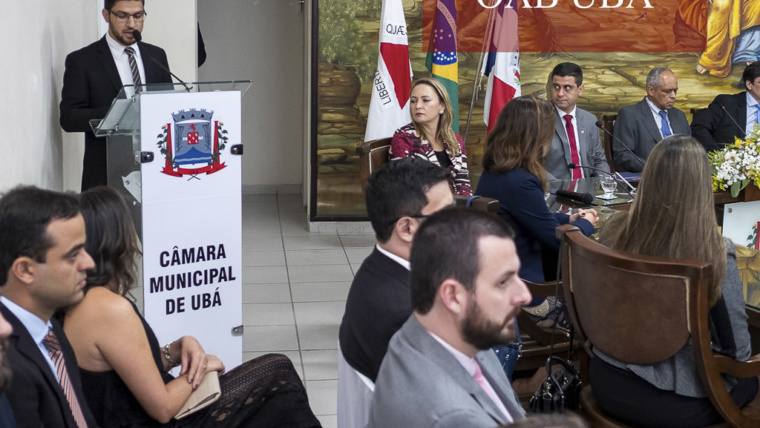 Solenidade de Posse da nova diretoria OAB 30º Subseção